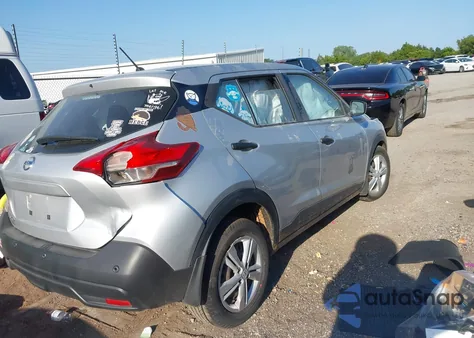 2020 Nissan Kicks S Xtronic Cvt z USA, uszkodzony, nr VIN 3N1CP5BV1LL580271